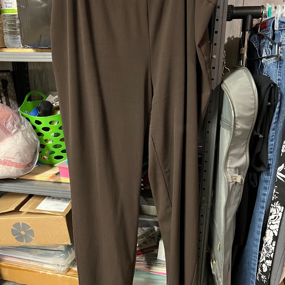 JM Collection Dark Brown Woman’s Dress Pants